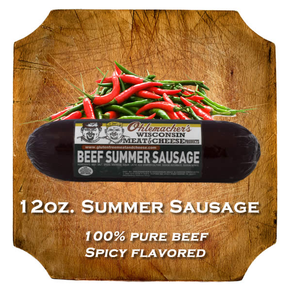 Spicy Beef Summer Sausage